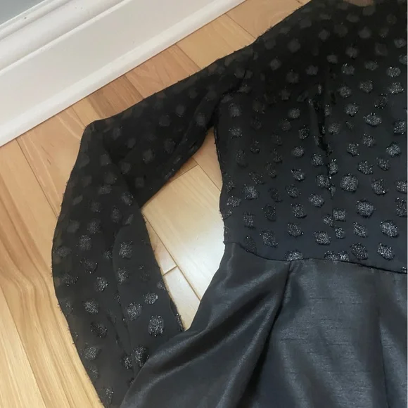 Holiday new years NWT Taylor black dress with pockets! - Picture 14 of 17